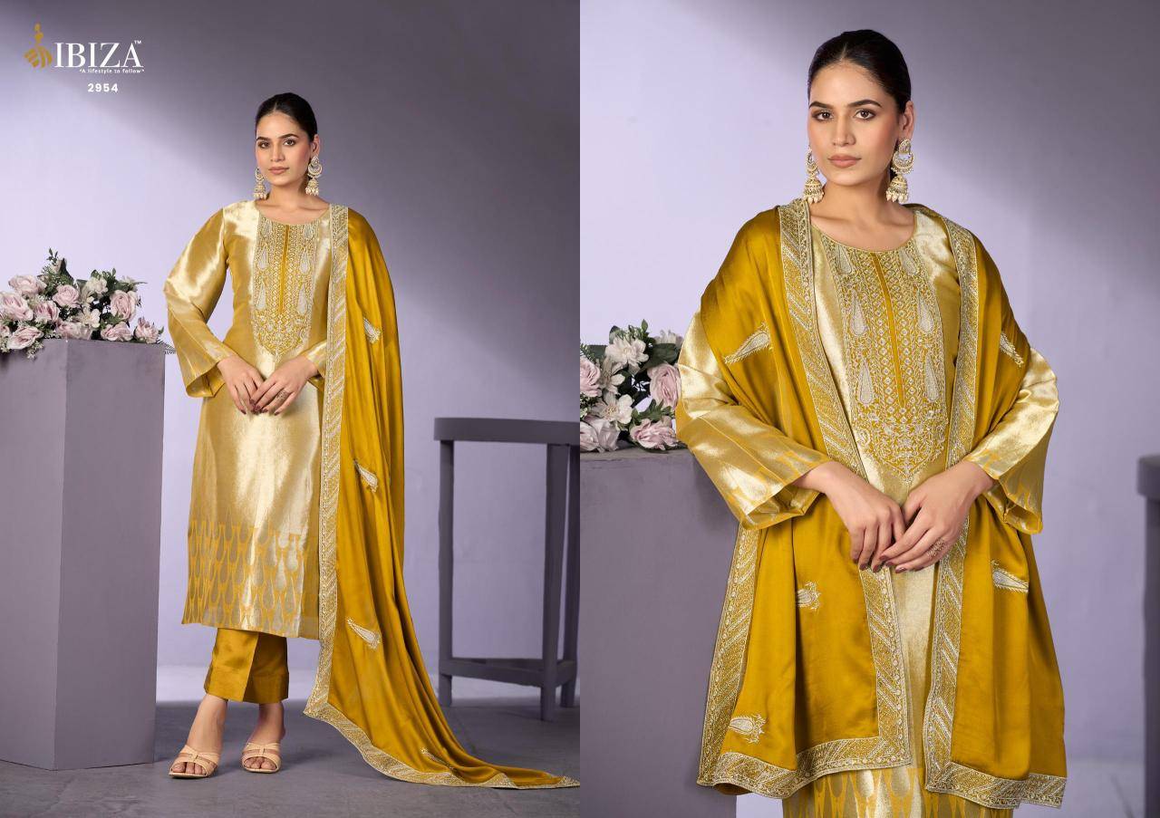 Ibiza gajari imrozia vol-2 Designer dress materials in Delhi